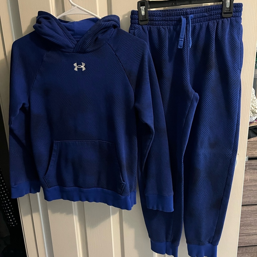 Under Armour Royal Blue Fleece Hoodie